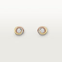 Belle Vante Trinity Stud Earrings Brilliant-Cut Diamonds 8.8mm