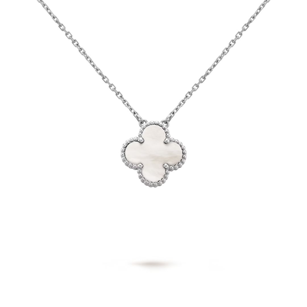 Belle Vante Pendant Mother-Of-Pearl 18K White Gold