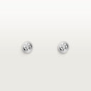 Belle Vante d'Amour Stud Earrings 2 Brilliant-Cut Diamonds Small Model