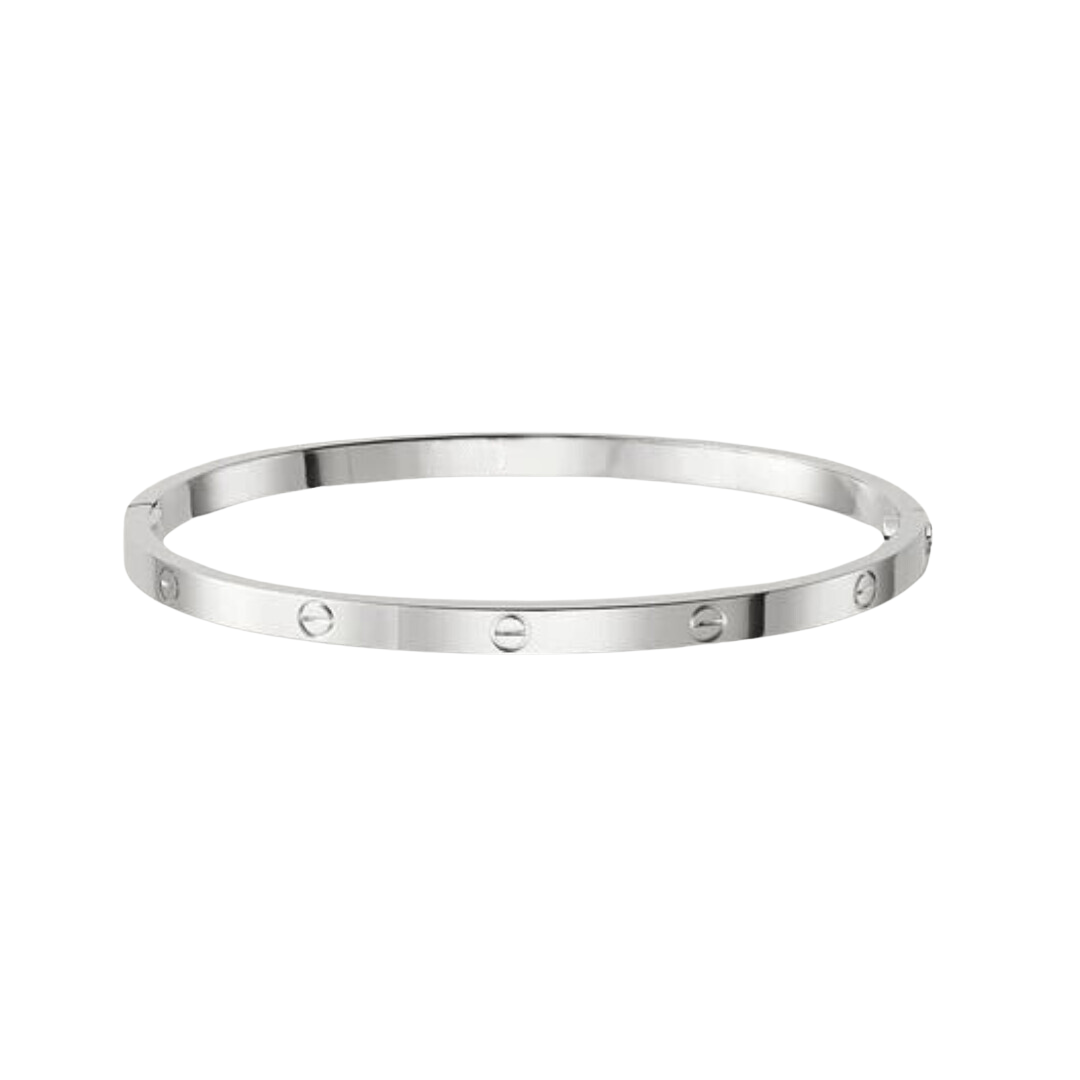 Small Love Bracelet 18K White Gold