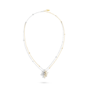 Soleil de Chanel Transformable Long Necklace 18K White & Yellow Gold Diamonds | J11933