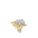 Comète Transformable Ring 18K White & Yellow Gold Diamonds | J11882