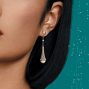 Diamond Teardrop Earrings