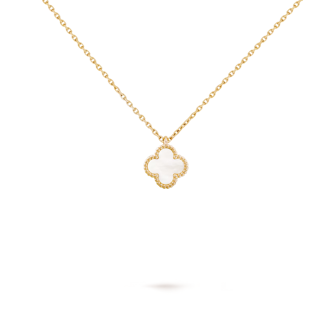 Belle Vante Pendant Mother-Of-Pearl 18K Yellow Gold