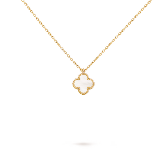 Belle Vante Pendant Mother-Of-Pearl 18K Yellow Gold
