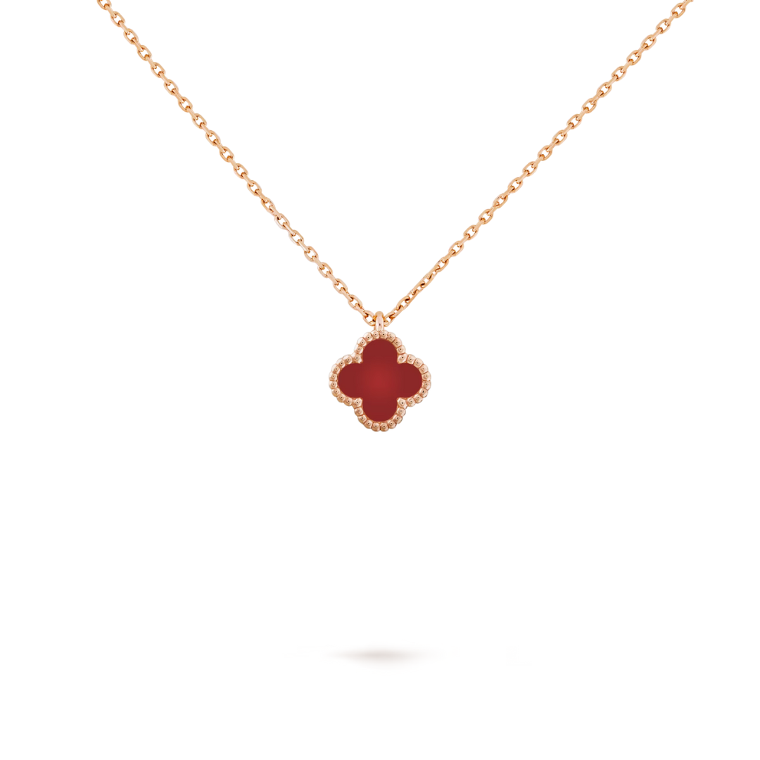 Belle Vante Pendant Carnelian 18K Rose Gold