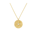 Talismans Reversible Medal Pendant 18K Yellow Gold Diamonds | J13584