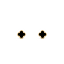 Belle Vante Earrings Onyx 18K Yellow Gold