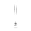 Tulip Bridal Pendant in 18kt White Gold with Cento Diamond