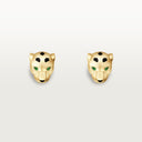 Belle Vante Panthère Stud Earrings Yellow Gold Tsavorite Garnets Onyx