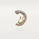 Belle Vante Trinity Single Earring Lacquer Semi-Paved Gold Diamonds