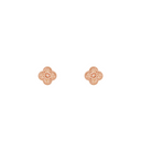 Belle Vante Earrings Embossed 18K Rose Gold
