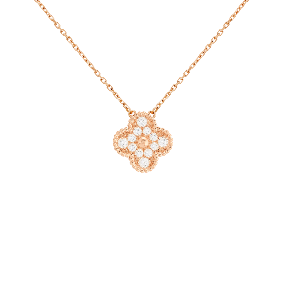 Belle Vante Pendant Full Diamonds 18K Yellow Gold