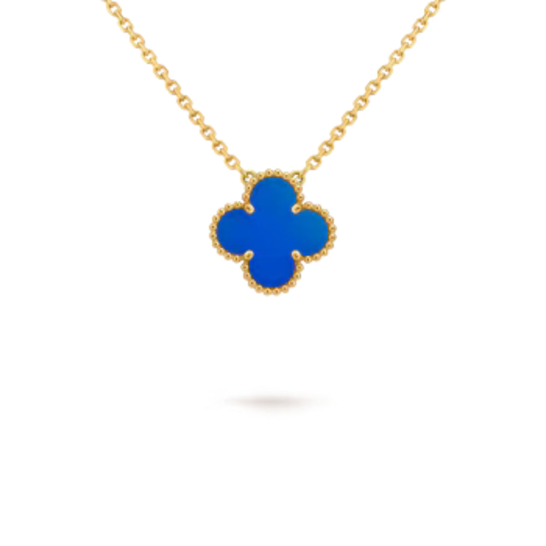 Belle Vante Pendant Agate 18K Yellow Gold
