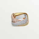 Belle Vante Trinity Cushion Paved Ring Large Model 3.50ct Diamond