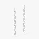 Move Link Diamond Drop Earrings 1.40ct