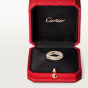 Belle Vante Trinity Small Model Semi-Paved Diamond Ring